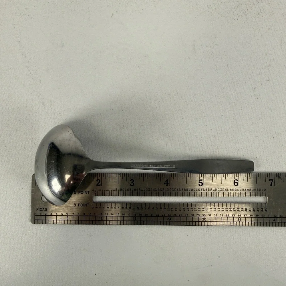 Rogers Stanley FRAGRANT ROSE Flatware GRAVY Ladle 6 1/2